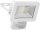 LED-Außenstrahler mit Bewegungsmelder 1700lm 20 W - weiß mit 1700 lm, neutralweißem Licht (4000 K), PIR-Sensor mit ON-/OFF-Funktion und M16-Kabelverschraubung, für den Außeneinsatz geeignet (IP44)