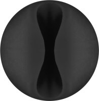 Kabelmanagement 1-Slot, schwarz