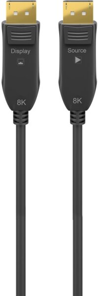 Optisches DisplayPort™ Hybrid-Verbindungskabel 2.0 (AOC), vergoldet