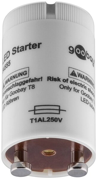 goobay - LED-Starter für LED-Röhre T8