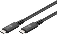USB-C™-Kabel, USB4™ Gen 3x2, 100 W, 0,8 m