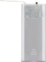 goobay - 20er LED-Silberdraht-Lichterkette, inkl. Timer - Stimmungsvolle Leuchtdekoration für den Innenbereich