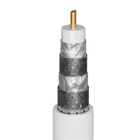 Sat-Antennenkabel (135 dB), 4x geschirmt