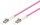 LWL Kabel, Multimode (OM4) Violett
