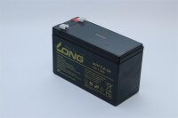 Long - WP7.2-12 - 12 Volt 7200mAh Pb - Faston 250 (F2)