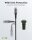 USB-C™-auf-USB-C™-Textilkabel mit Metallsteckern (spacegrau/silber), 1 m