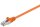 CAT 5e Patchkabel, F/UTP, orange
