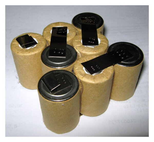 Akkupack für Würth SD 9,6 V - 0700980213 - 9,6 Volt zum Selbsteinbau