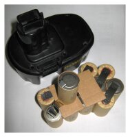 Akkupack für DeWalt - DE9092 - 14,4 Volt zum Selbsteinbau