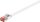 CAT 6 Flach-Patchkabel, U/FTP, weiß
