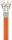 CAT 7A Duplex-Netzwerkkabel, S/FTP (PiMF), orange