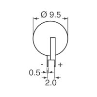 Panasonic - ML-920S/DN - 3 Volt 11mAh Lithium