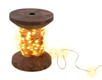 LED-Lichterkette "Garnspule", klein
