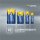 6LR61/6LP3146/9 V Block (4022) Batterie, 20 Stk. Karton, foliertes Tray