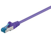 goobay - CAT 6A Patchkabel, S/FTP (PiMF), violett - 2...