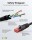 CAT 6 Outdoor-Patchkabel, U/UTP, schwarz
