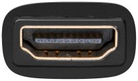 HDMI™/DVI-I-Adapter, vergoldet