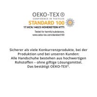 Wonder Grip - WG-522B - Hitzeschutzhandschuhe mit weicher Beschichtung für ausgezeichnete Fingerfertigkeit - Größe XL/10