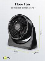 9 Zoll Bodenventilator