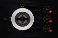 goobay - Magnethalterungs-Set Universal im Slim-Design zur einfachen und sicheren Befestigung mobiler Kleingeräte im Fahrzeug