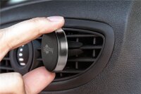 goobay - Magnethalterungs-Set Universal im Slim-Design zur einfachen und sicheren Befestigung mobiler Kleingeräte im Fahrzeug