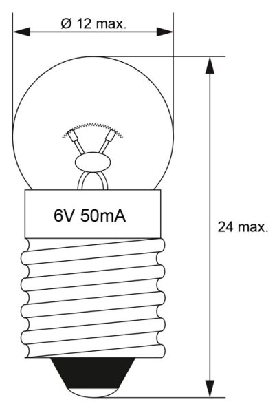 Taschenlampen-Kugel, 0,3 W