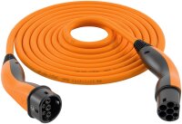 HELIX Komfort-Ladekabel Typ 2, bis zu 7,4 kW, 5 m, orange