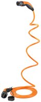 HELIX Komfort-Ladekabel Typ 2, bis zu 7,4 kW, 5 m, orange