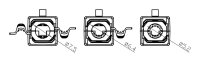 Werkzeugfreier RJ45-Stecker CAT 6A UTP ungeschirmt