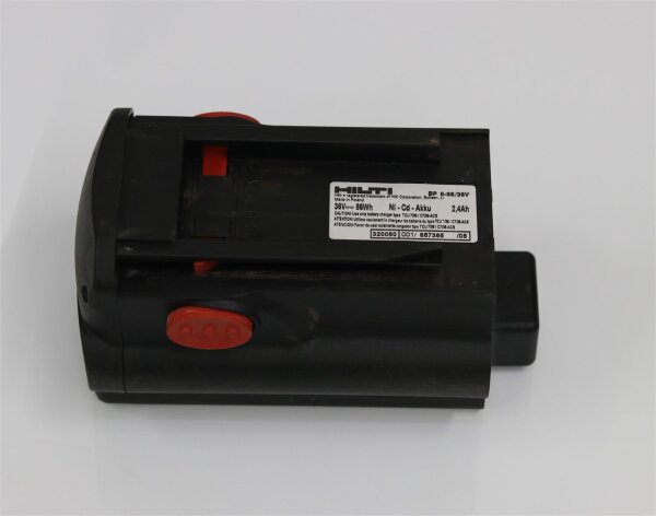 Akkureparatur - Zellentausch - Hilti BP6 - 86/36V - 36 Volt Akku