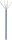 CAT 6A Netzwerkkabel, U/UTP, blau