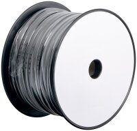 Telefonflachkabel 4-adrig, 100 m Rolle, AWG 28, CCA (kupferkaschiertes Aluminium)