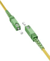 Glasfaserkabel (FTTH), Singlemode (OS2) Yellow,...