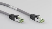 CAT 8.1 Patchkabel, S/FTP (PiMF), grau