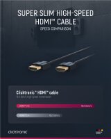 Ultra-Slim High-Speed-HDMI™-Kabel mit Ethernet
