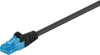 CAT 6A Patchkabel, U/UTP, schwarz