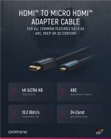 HDMI™-auf-Micro-HDMI™-Adapterkabel