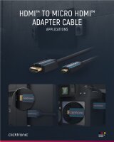 HDMI™-auf-Micro-HDMI™-Adapterkabel