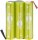 goobay - 3x AAA (Micro) Akku - 3,6 Volt 800mAh LSD-NiMH Akku (Ready-to-Use) Akkupack zum Selbsteinbau