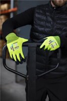 Wonder Grip - WG-310HY - XL/10, Gelb, Handschuh für Garten- und Landschaftsbau, Baustelle, Landwirtschaft, Abfallindustrie, Logistik & Transport