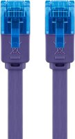 CAT 6A Flach-Patchkabel, U/UTP, violett