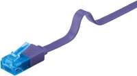 CAT 6A Flach-Patchkabel, U/UTP, violett