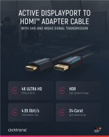 Aktives DisplayPort™-auf-HDMI™-Adapterkabel...