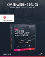 Aktives DisplayPort™-auf-HDMI™-Adapterkabel (4K/60Hz)