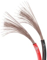 Lautsprecherkabel rot;schwarz CU