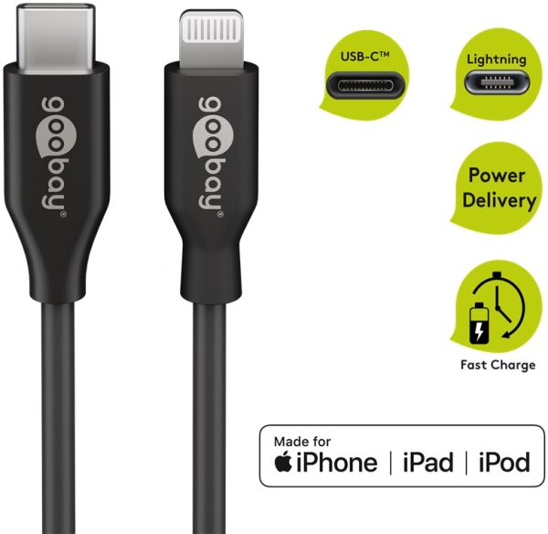 Lightning-auf-USB-C™-Lade- und Synchronisationskabel