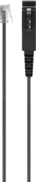 Telefonkabel (Universal Pinout), schwarz