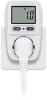 Digitales Energiekostenmessgerät / Stromzähler - weiß/grau IP20 Pb