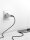 USB-C™-auf-USB-C™-Textilkabel mit Metallsteckern (spacegrau/silber), 90°, 2 m