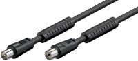 Antennenkabel mit Ferrit (80 dB), doppelt geschirmt